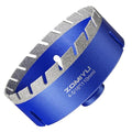 4-5/16" Diamond Hole Saw, Wet/Dry Diamond Core Bit for Tile Granite - size: 4-5/16"(110mm)