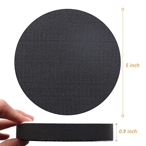 3 Pack 5 Inch Interface Pads - Foam Sanding Pads for Orbital Sander - size: 5 inch - 3 Pack