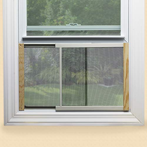 Frost King 2AWS1537 WB Marvin Adjustable Window Screen, 15in High x Fits 21-37in Wide (2 Pack) - style: 15" High x Fits 21-37" Wide (2 Pack)