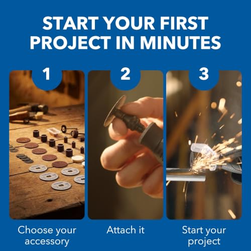Dremel 4300-5/40 Rotary Tool Kit with Pivot Light and 40 Accessories - style: 45 Piece Kit