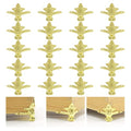 Zorfeter 20 Pcs Antique Brass Box Legs, Style4, Gold - color: Gold, size: Style4