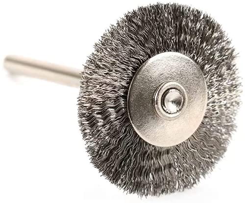 45 Pcs Stainless Steel Wheel Wire Brush Set 1/8" Shank Rotary Tool - style: 45PCS MIX