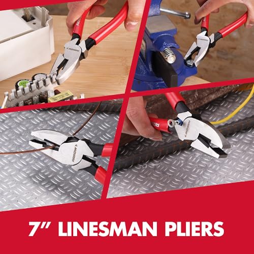 ARROW 3PCS Pliers Set, Premium Carbon Steel, High Leverage Design