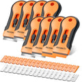 REXBETI Razor Blade Scraper Tool, 8 Pack Windows, Glass Stovetop Scraper - style: Original 8 Pack