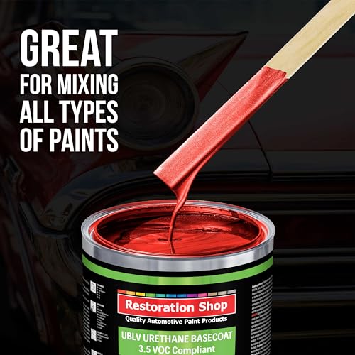 Custom Shop Craft and Paint Sticks - (Pack of 500 Sticks) 12" - size: 12" - Pack of 500