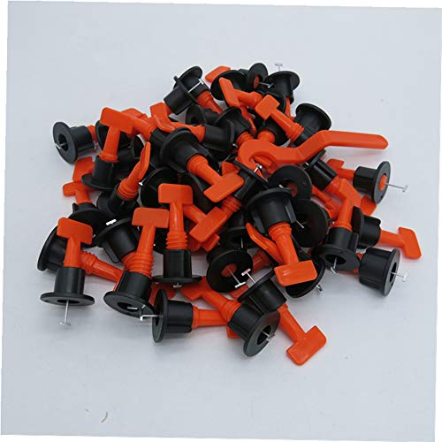 Tile Leveling System Kit with 100pcs Tile Leveler Installation Tool, 600pcs 2mm Tile Spacers and 2pcs Wrenches, Reusable Flooring Level Tile levellers for Building Walls & Floors