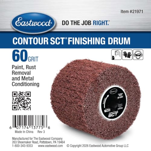 Eastwood Contour SCT 60 Grit Finishing Drum | Pack of 12 - size: Pack of 12