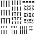 ECHOGEAR Universal TV Mount Hardware Pack - Replacement Hardware Mounting Kit for TVs up to 80" - Includes M4, M5, M6 & M8 Screws