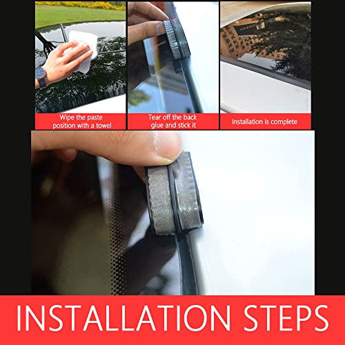 16.4ft / 5M Cuttable T-Car Sunroof Cover Seal Rubber Trim,Dust Proof&Weather Stripping for Windshield,Tailgate Adhesive Rubber Seal Strip - color: 14mm×16.4Ft