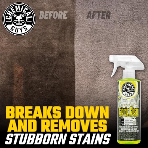 Chemical Guys, Citrus Fabric & Carpet Cleaner, Ready-to-Use Spray, 16 oz - size: 16 oz