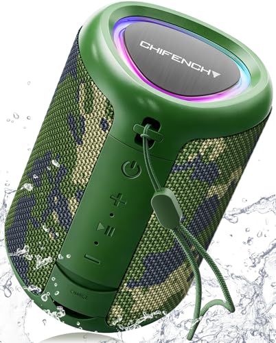 Portable Bluetooth Speaker Beach Essentials: IPX5 Waterproof for Outdoor - color: Camo