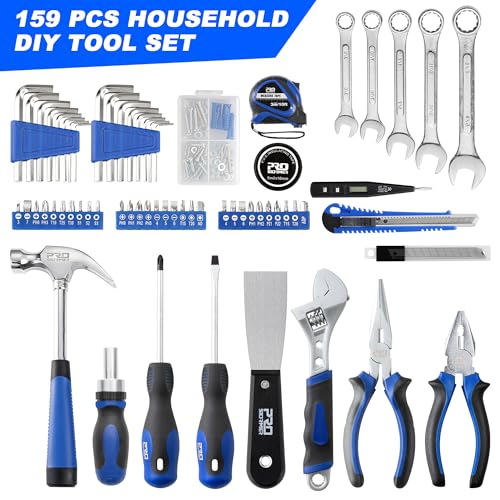 Prostormer 159-Piece Home Tool Set, Portable Household Tool kit