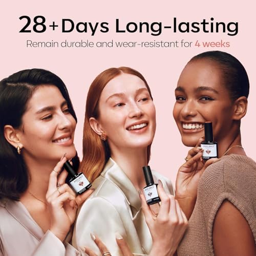 modelones French Tip Gel Polish Set 2 Pcs 15ml Jelly Nude Pink Milky White - color: A1-Snowy Blush