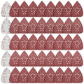 55 PCS Sanding Pads for Black and Decker Mouse Sanders 12 Hole Hook and Loop-60 80 120 150 220 Grit Detail Palm Sand Paper Sanding Sheets