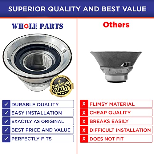 Upgraded Whole Parts Washer Tub Stem & Seal Repair Kit Part # 6-2095720 - Replacement and Compatible with Some Whirlpool Washers - Faucets Water Leaking Solution - Non-OEM Appliance Parts