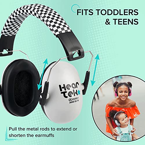 Noise Cancelling Headphones Kids Adult Earmuffs Shooting Ear Protection Foldable Ear Protection Earmuffs - color: Pink