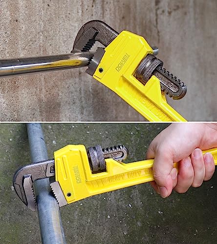 DOWELL 12" Pipe Wrench, Plumbing Tools - size: 12"