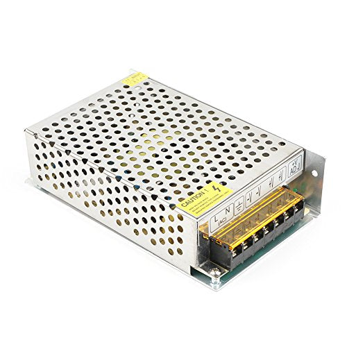 5V 20A Power Supply,100W Universal Regulated Switching Power Converter Adapter Transformer for LED Strip Light,Probe Signal Lamp,CCTV, Radio, Computer Project - color: 5V 20A 100W