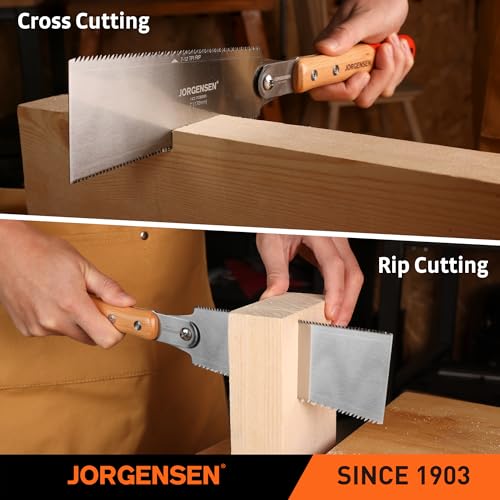 JORGENSEN RYOBA 7 Inch Double Edge Japanese Pull Saw