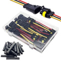 14 AWG 3 Wire Connector 3 Pin Automotive Electrical Waterproof Connectors - size: 3pin/5set