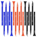 18Pcs Non-Scratch Plastic Scraper Tool, 3 Styles Plastic Scraper for Tight Spaces Multi-Purpose Kitchen Scraper Cleaning Pen for Paint, Stickers Label, Oil Stains, Tight Spaces, Crevices