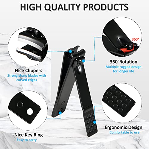 MINKINH Manicure Set Professional Nail Clipper Kit-26 Pieces, Brown | Stainless Steel Manicure Kit, Nail Care Tools with Travel Case for Men & Women, Hand & Foot Care, Gift for Family & Friends - color: Brown
