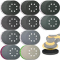 101PCS 5 inch Sanding Discs, 8 Holes Hook & Loop Wet Dry Sandpaper Orbital Sander Pads 80 180 240 400 600 800 1000 1500 2000 3000 Grit with Foam Pad, Sandpaper Assortment for Car Wood Metal - style: 101PCS