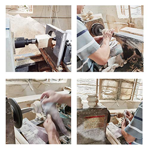 Wood Furniture Legs 4 Inch Sofa Couch Chair Ottoman Loveseat Cabinet Legs Replacement Feet Unfinished Bun Foot Pack of 4