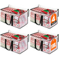 RoomHacks Moving Bags, Heavy Duty Large Storage Bags, 100L, 4 Pack, Clear - size: 100L- 4Packs