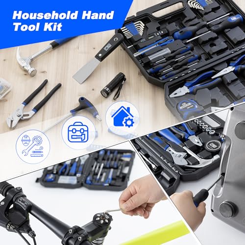 Prostormer 229-Piece Household Tool Set, Basic Home Tool Kit