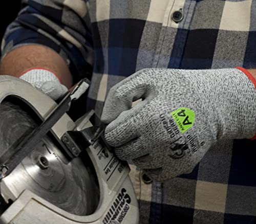 MAGID Griffin Gear ANSI A4 Sandy Nitrile Coated Work Gloves - color: Polyurethane Coating, size: 7/S, style: 12 Pair