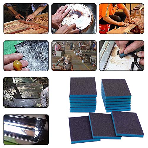 BokWin Sanding Sponge, 16Pcs, 60 Grit, Coarse Grade - size: 60 Grit