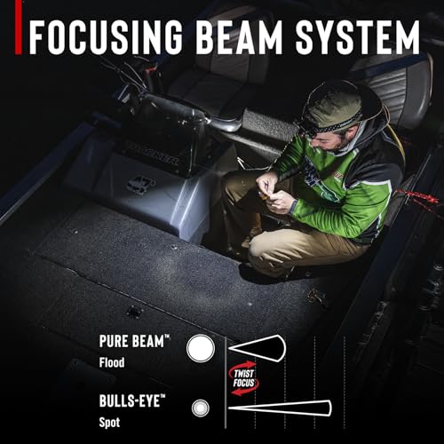 Coast XPH30R 1500 Lumen USB-C Rechargeable Dual Power Headlamp with Twist Focus Beam and Magnetic Base, 4.37 oz. - Forest Green - color: Forest