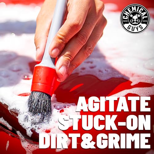 Chemical Guys 17-Piece Car Detailing Kit, Interior & Wheel Cleaner & Wash