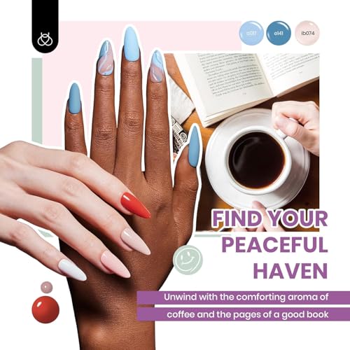 Beetles 85 Pcs Gel Nail Polish Kit with U V Light 55 Colors Gel Nail Kit - color: 0- 11 Color Outfits