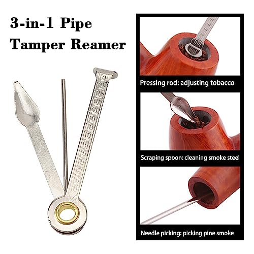 WAFJAMF 56 Pcs Pipe Cleaner Kit 50 Strips 1 Tamper Tool 5 Brushes Set - color: Pipe Cleaning Kit-56pcs