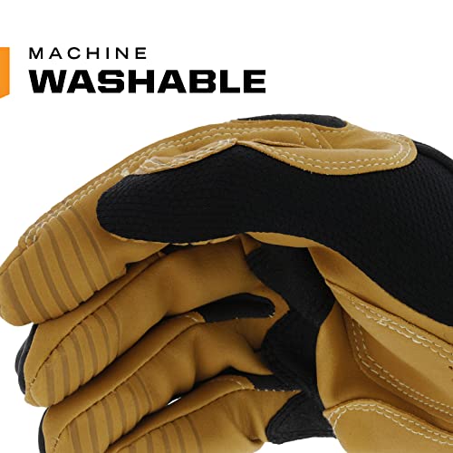 Mechanix Wear Material4X M-Pact Work Gloves, Brown/Black, Medium - size: Medium