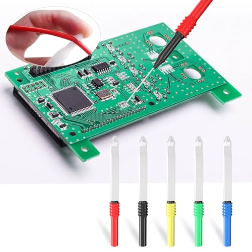 Goupchn Back Probe Kit 44PCS Banana Plug to Copper Alligator Clips - style: 44PCS