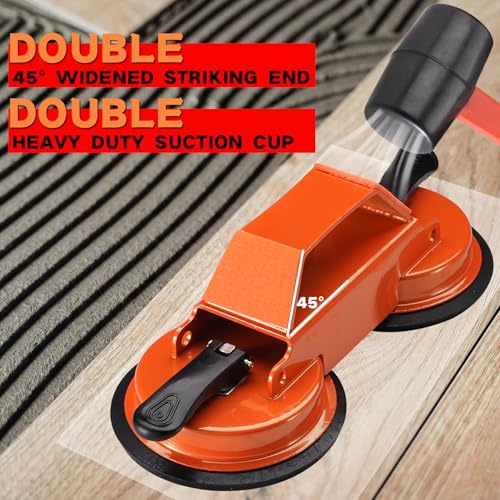 REXBETI Floor Gap Fixer Tool, Plank Gap Repair Kit, Heavy Duty Suction Cup - size: 5