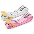 iBayam Pink Measuring Tape, Double Scale Sewing Measuring Tape, Fabric Body - color: Pastel Pink, White