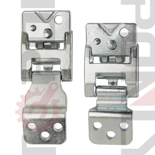 Rear Door Hinge Set 270 Degree Upper&Lower for Transit 150 250 350 HD 15-20 - size: 270°-Left Side