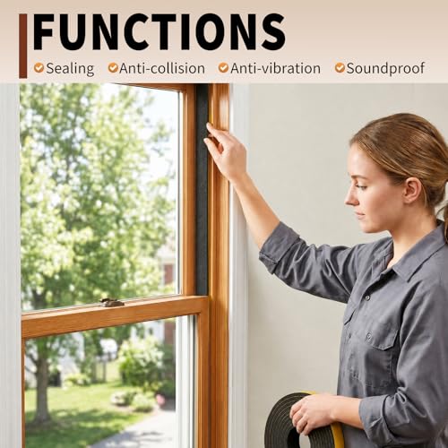 Yotache High Density Adhesive Foam Tape 1" Wide X 3/4" Thick, 13 Ft - size: 1"x3/4"x13 FT