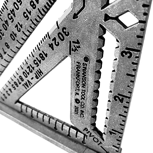 Swanson Speed Square Pro 7" - size: 7 inch, style: Speed Square Pro 7"