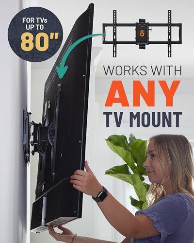 ECHOGEAR Universal TV Mount Hardware Pack - Replacement Hardware Mounting Kit for TVs up to 80" - Includes M4, M5, M6 & M8 Screws