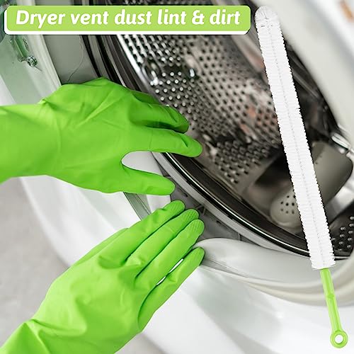 Sewer Drain Brush, Drain Clog Remover, 17inch Flexible Long Pipe Hair Clogs Catcher Cleaner Tool for Toilet, Kitchen Sink, Bathroom Tub, Sewer Drain - color: White Hair 17inch
