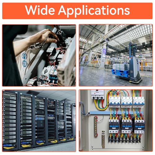 32Pcs Lever Wire Connectors, 1/2/3/4/5 Conductor Combination DIY Mini Compact Splicing Assortment Quick Electrical Connector Kit for 24-12 AWG