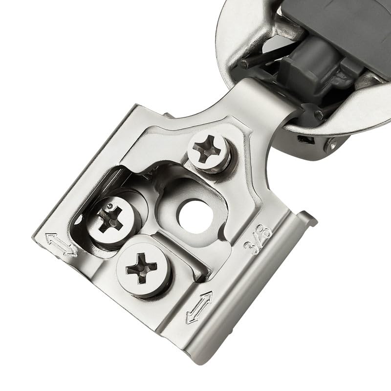 Ravinte 3/8 Inch Overlay Soft Close Hinge Kitchen Cabinet Hinges 10 Pack - size: 3/8 inch Overlay