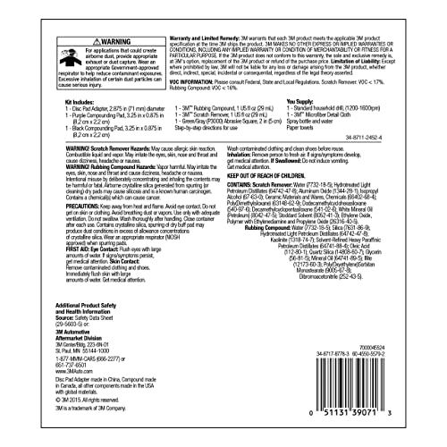 3M Scratch Removal System, 39071, 1 Kit