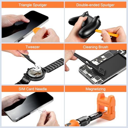JOREST 117 in 1 Precision Screwdriver Set, Mini Tool Kit with Torx Phillips