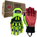 Cestus 3207, Impact Resistant Work Gloves, Coarse Palm, ANSI Cut A6 - size: Small